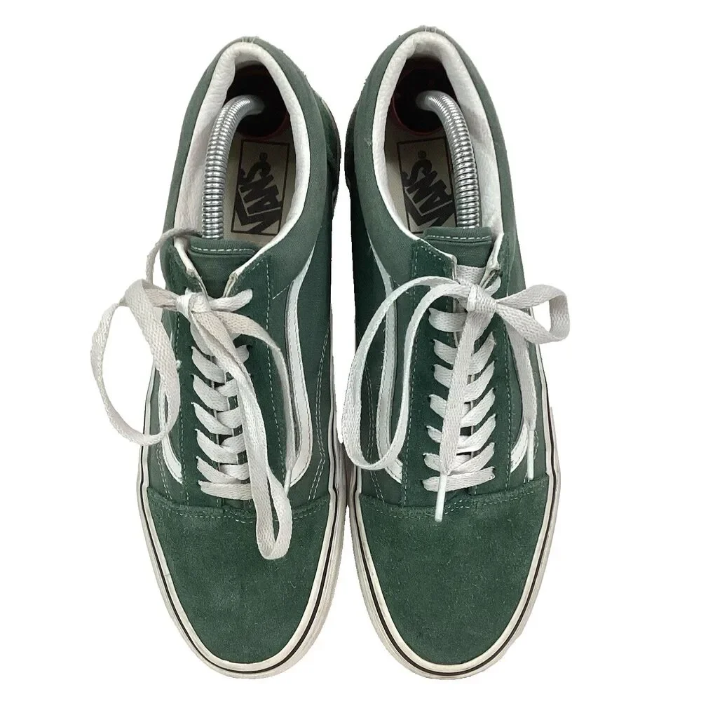 Vans OTW Classic Skate Shoes Men's Sz 11 Forest Green Suede & Canvas Low 751505